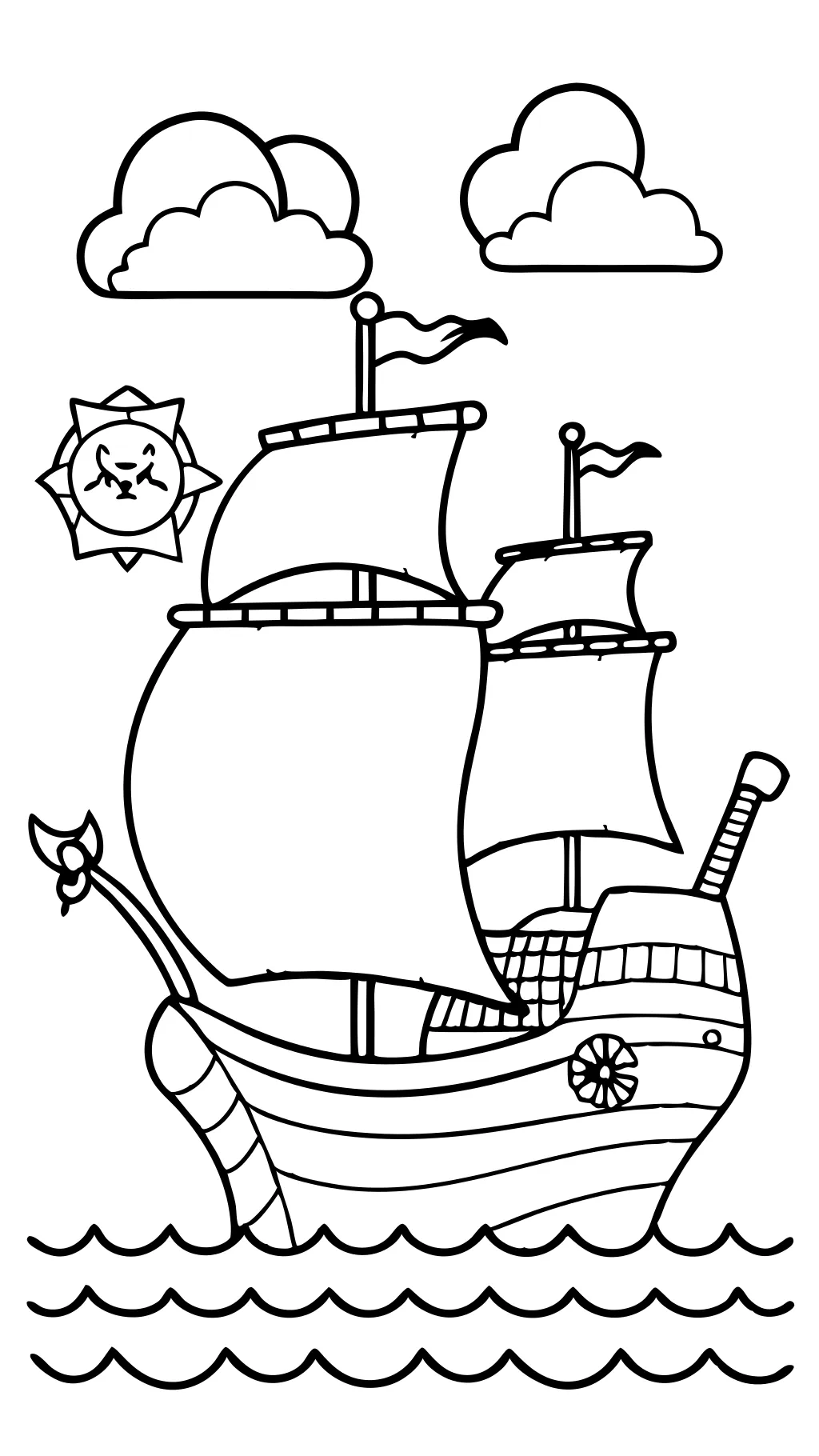 christopher columbus coloring page